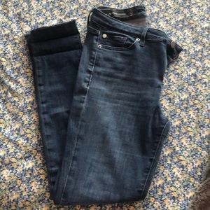 ARMANI EXCHANGE SUPER SKINNY CROPPED JEANS